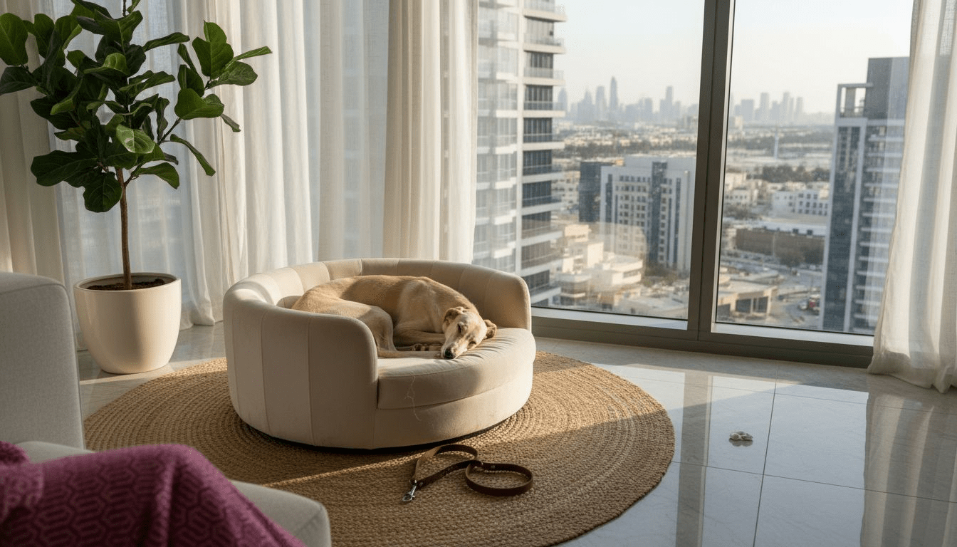 Designer pet beds: style and comfort for UAE homes - Teddy Pet Image