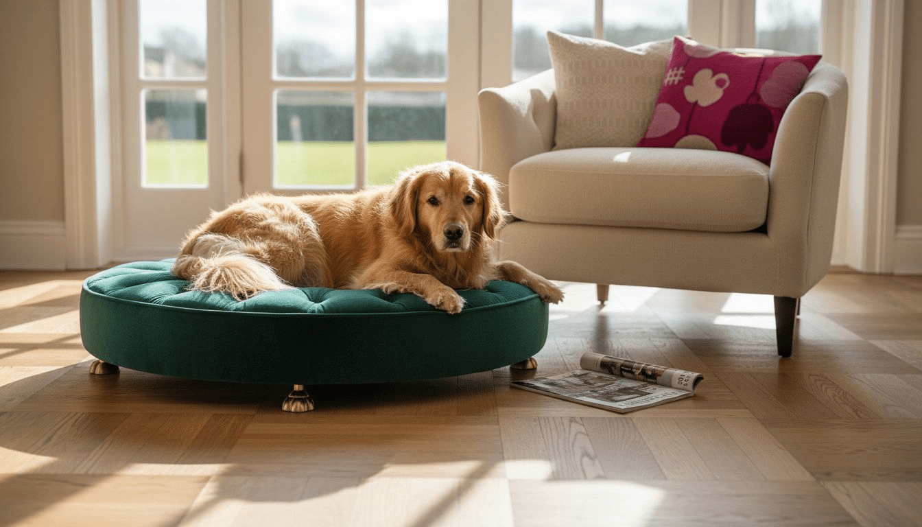 Luxury Pet Bedding: Style and Comfort for Dogs - Teddy Pet Image