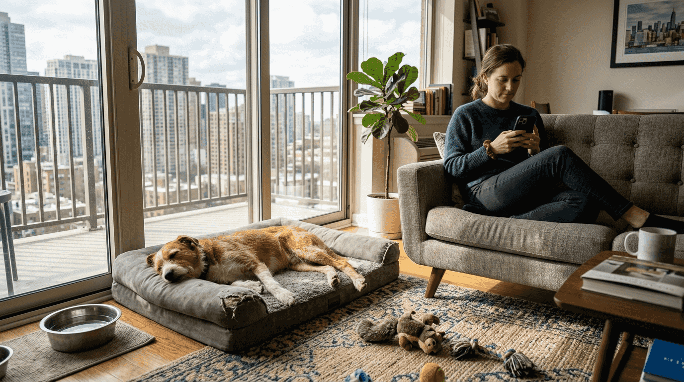 Role of comfort in pet products for urban dogs 2026 - Teddy Pet Image