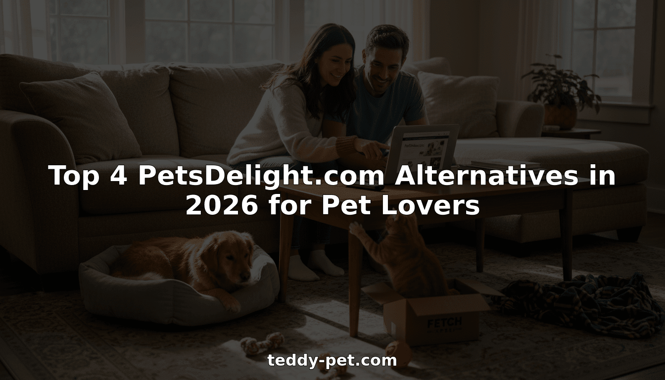 Top 4 PetsDelight.com Alternatives in 2026 for Pet Lovers - Teddy Pet Image