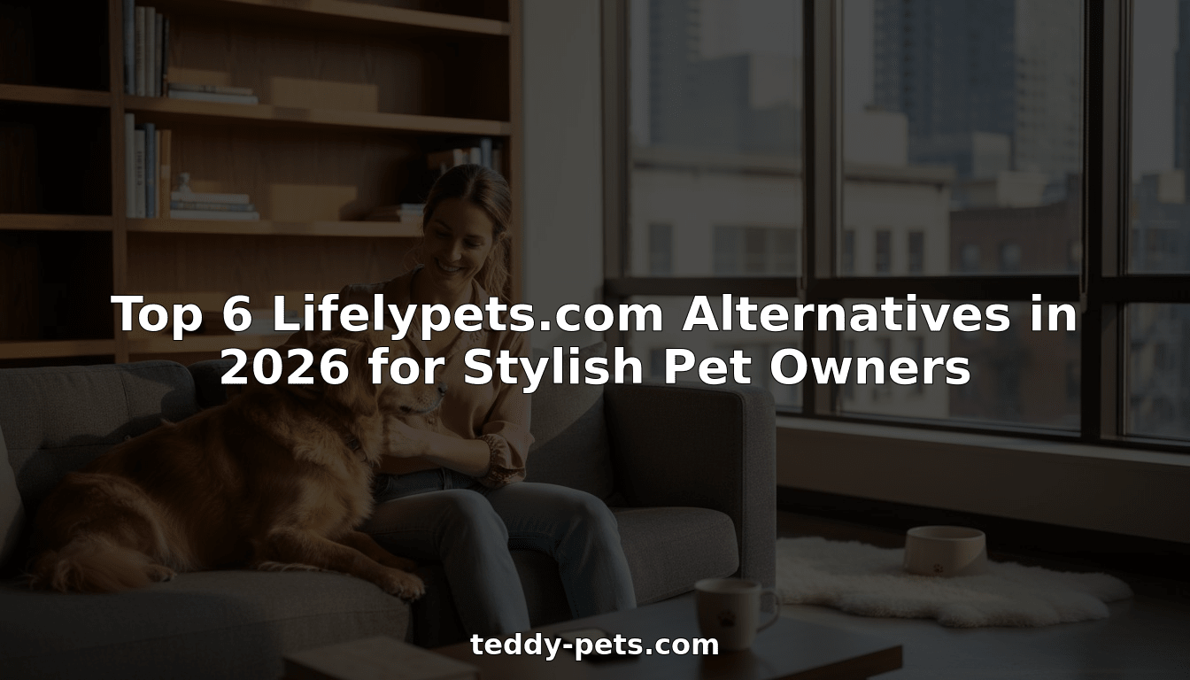 Top 6 Lifelypets.com Alternatives in 2026 for Stylish Pet Owners - Teddy Pet Image