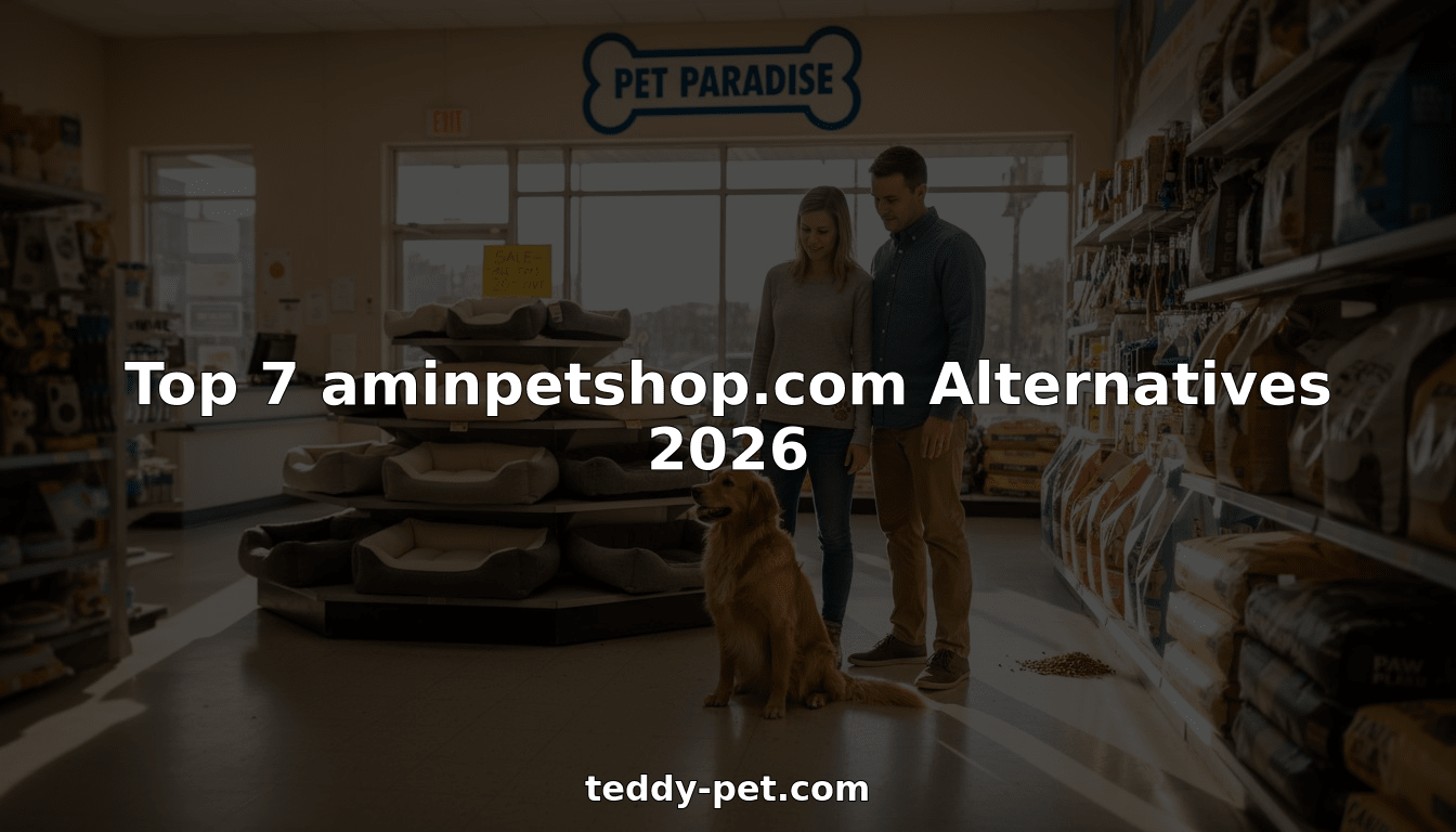 Top 7 aminpetshop.com Alternatives 2026 - Teddy Pet Image