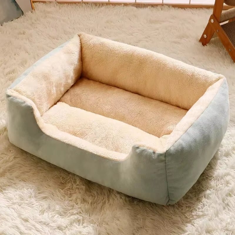 Bed for Cats Pet Products Cushions Kitten Winter Accessories Dog All Houses Supplies Things Accessory Habitats Basket House Beds - Teddy Pet